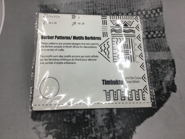 Product image Labour and good times - cross stitch kit