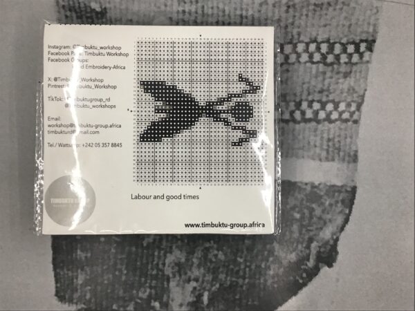 Berber product image Labour and good times - cross stitch kit