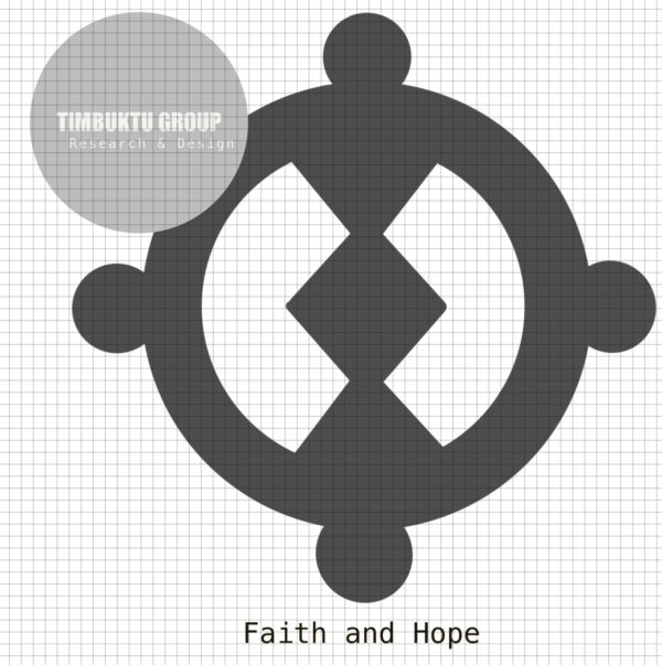 Product image Faith and Hope - Cross stitch Kit