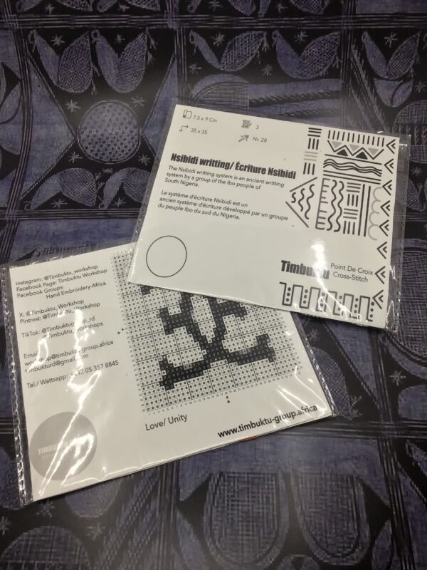 Love/ Unity - cross-stitch Kit