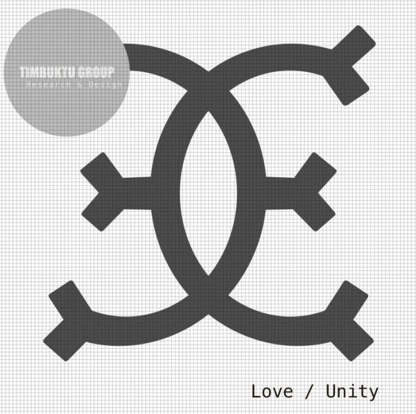 Love/ Unity - cross-stitch Kit