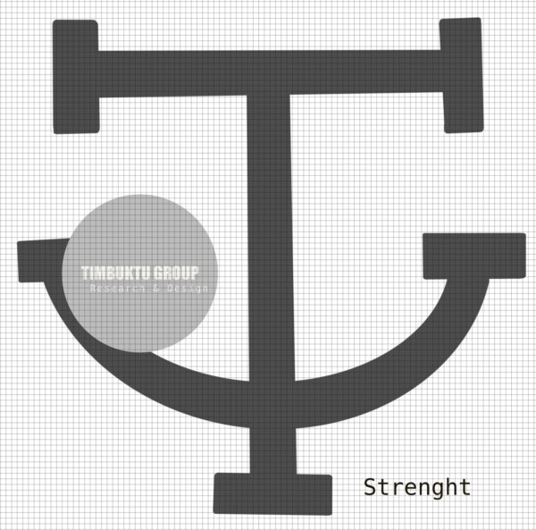 Strength- cross-stitch kit
