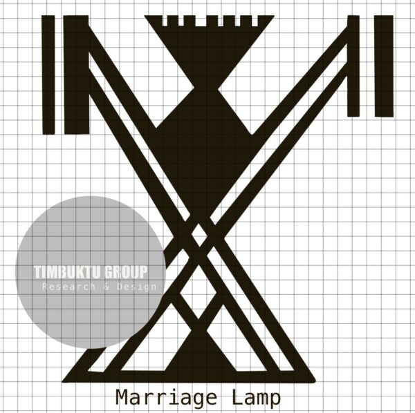 Lamp Amazigh symbol: Mariage lamp