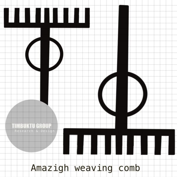 Amazigh weaving comb Amazigh weaving comb