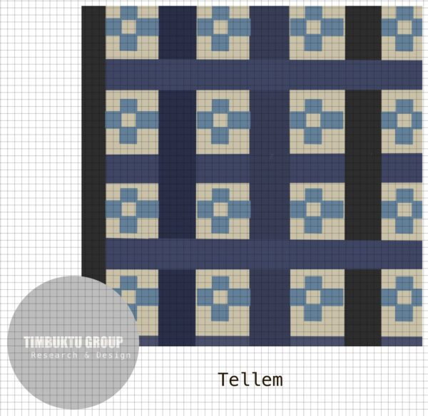 Tellem Tellem cross stitch pattern