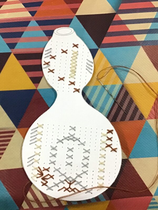 FREE- Calabash Paper cross-stitch project